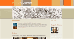 Desktop Screenshot of margaritagutman.com